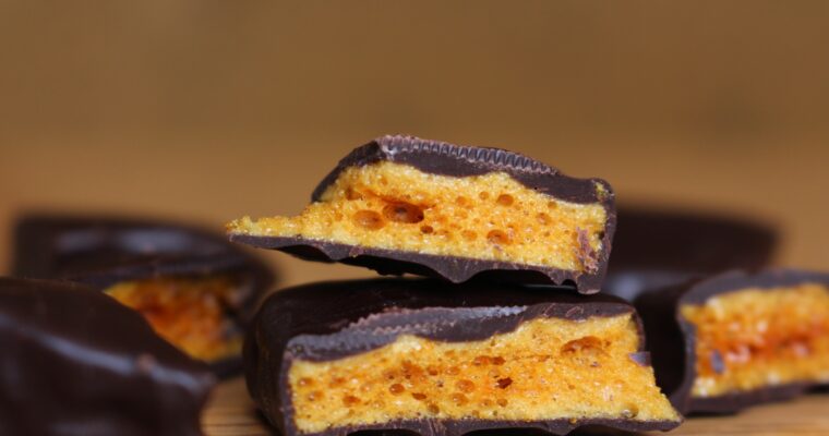 Chocolate Covered Honeycomb